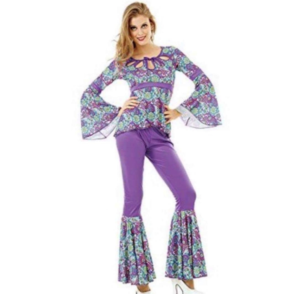 Disco girl adult large costume